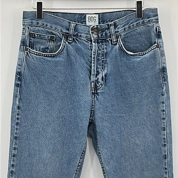 BDG Cotton Button Fly Dad Jeans - Size 30/30 - Picture 2 of 10